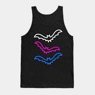 Three Neon Bats Tank Top